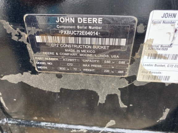 Image of John Deere C72 Image 1