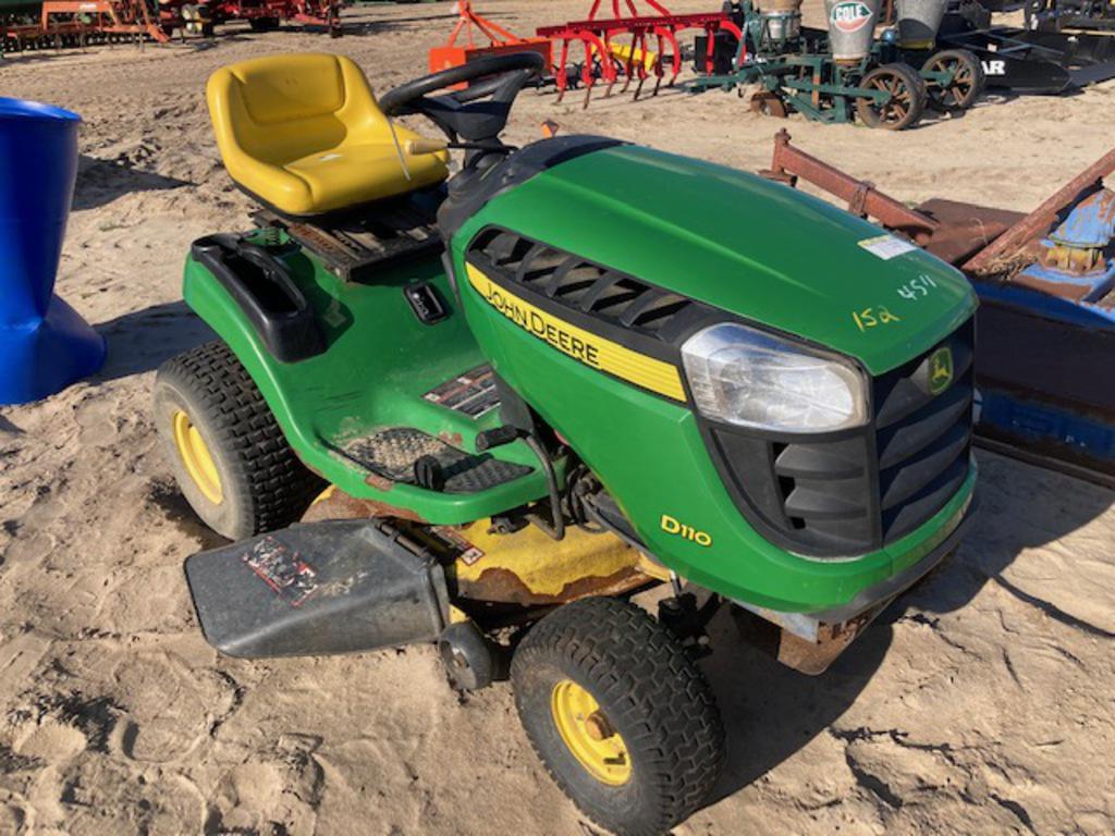 John Deere D110 Other Equipment Turf for Sale Tractor Zoom