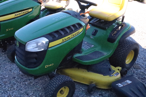 John deere d140 lawn mower hot sale