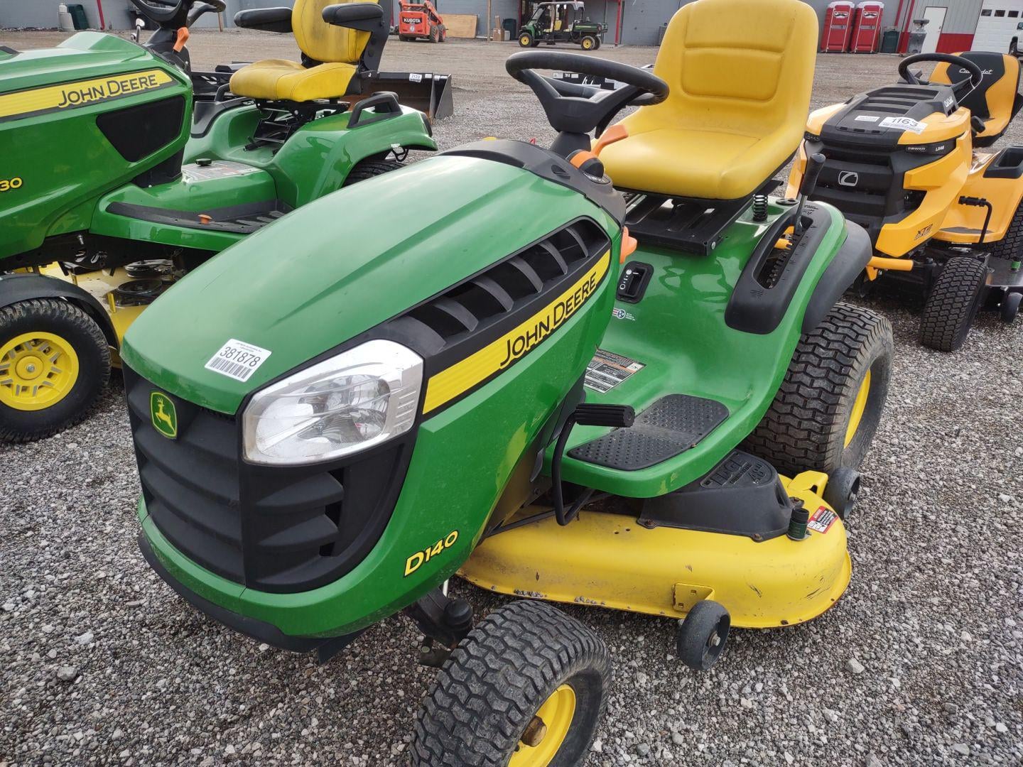 SOLD - John Deere D140 Lot No. 27979 Other Equipment with 128 Hrs ...