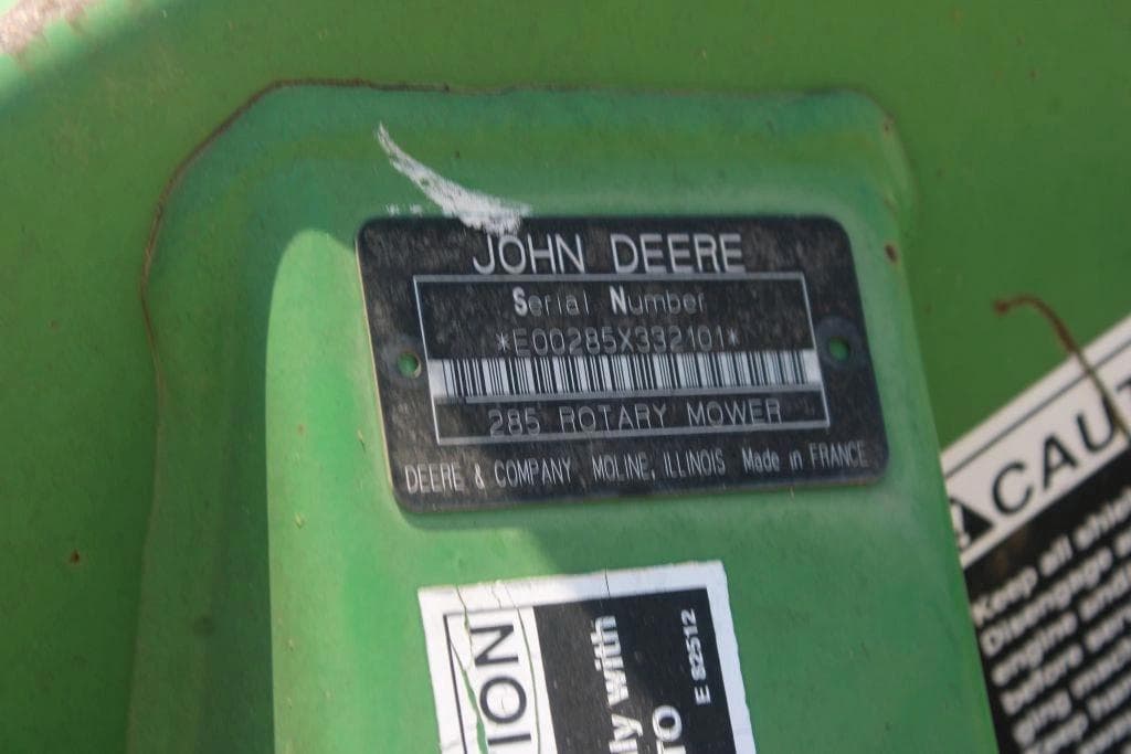 Image of John Deere 285 Image 1