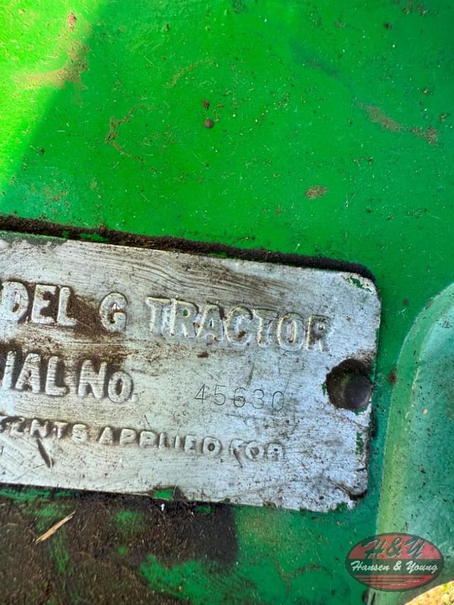 Image of John Deere G equipment image 4