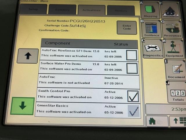Image of John Deere GreenStar 2600 equipment image 3