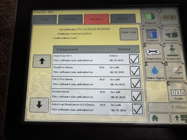 Image of John Deere GreenStar 2630 equipment image 3