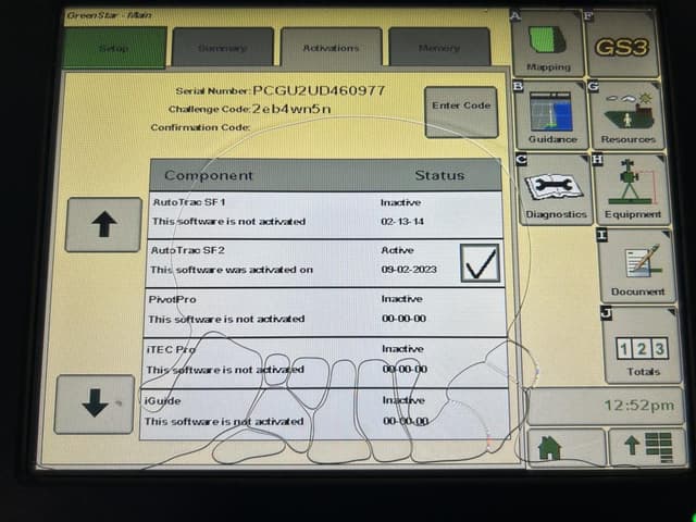 Image of John Deere GreenStar 2630 equipment image 3