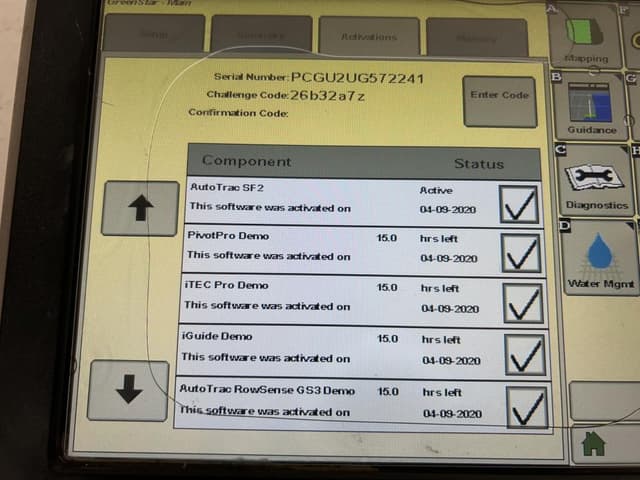 Image of John Deere GreenStar 2630 equipment image 3