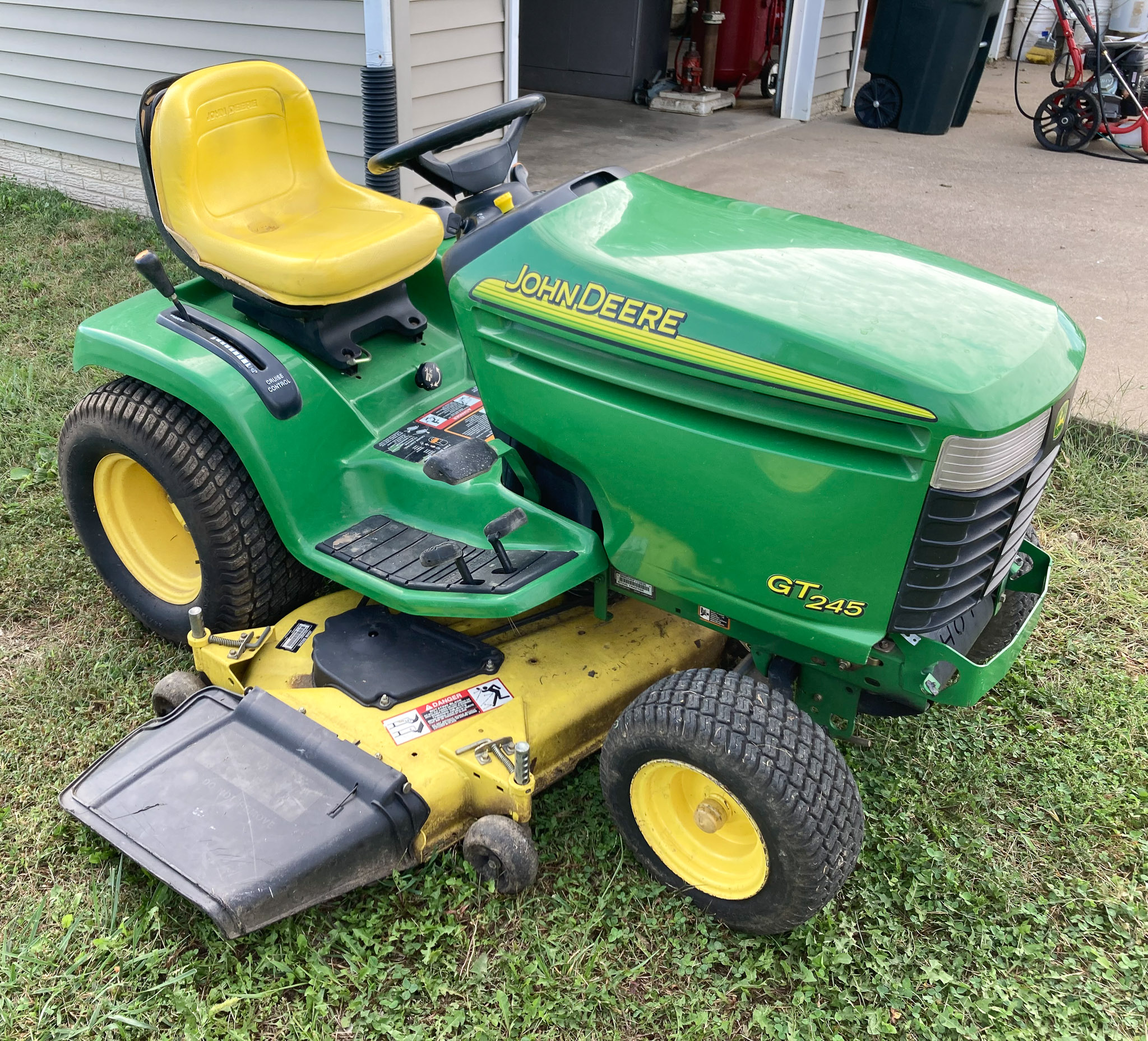 SOLD John Deere GT245 Other Equipment with 54 inches Tractor Zoom
