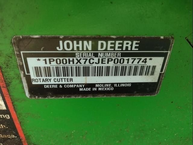Image of John Deere HX7 equipment image 3