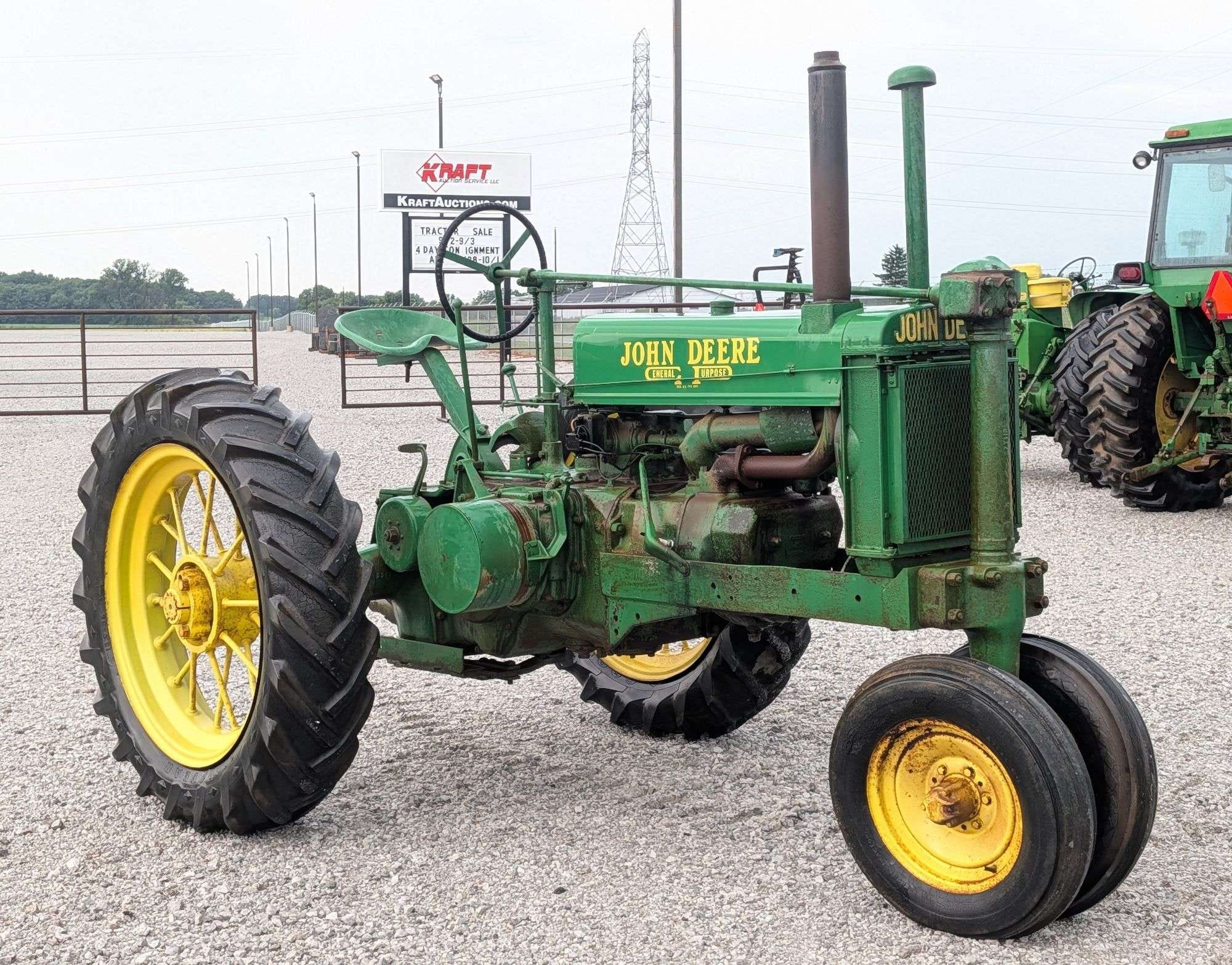 1938 John Deere G Equipment Image0