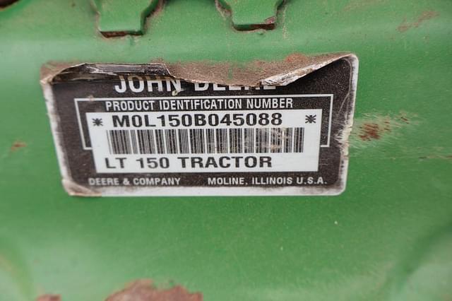 Image of John Deere LT150 equipment image 1