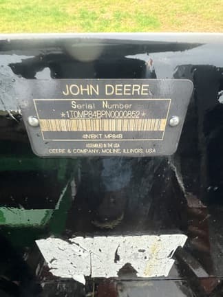 Image of John Deere MP84B equipment image 4