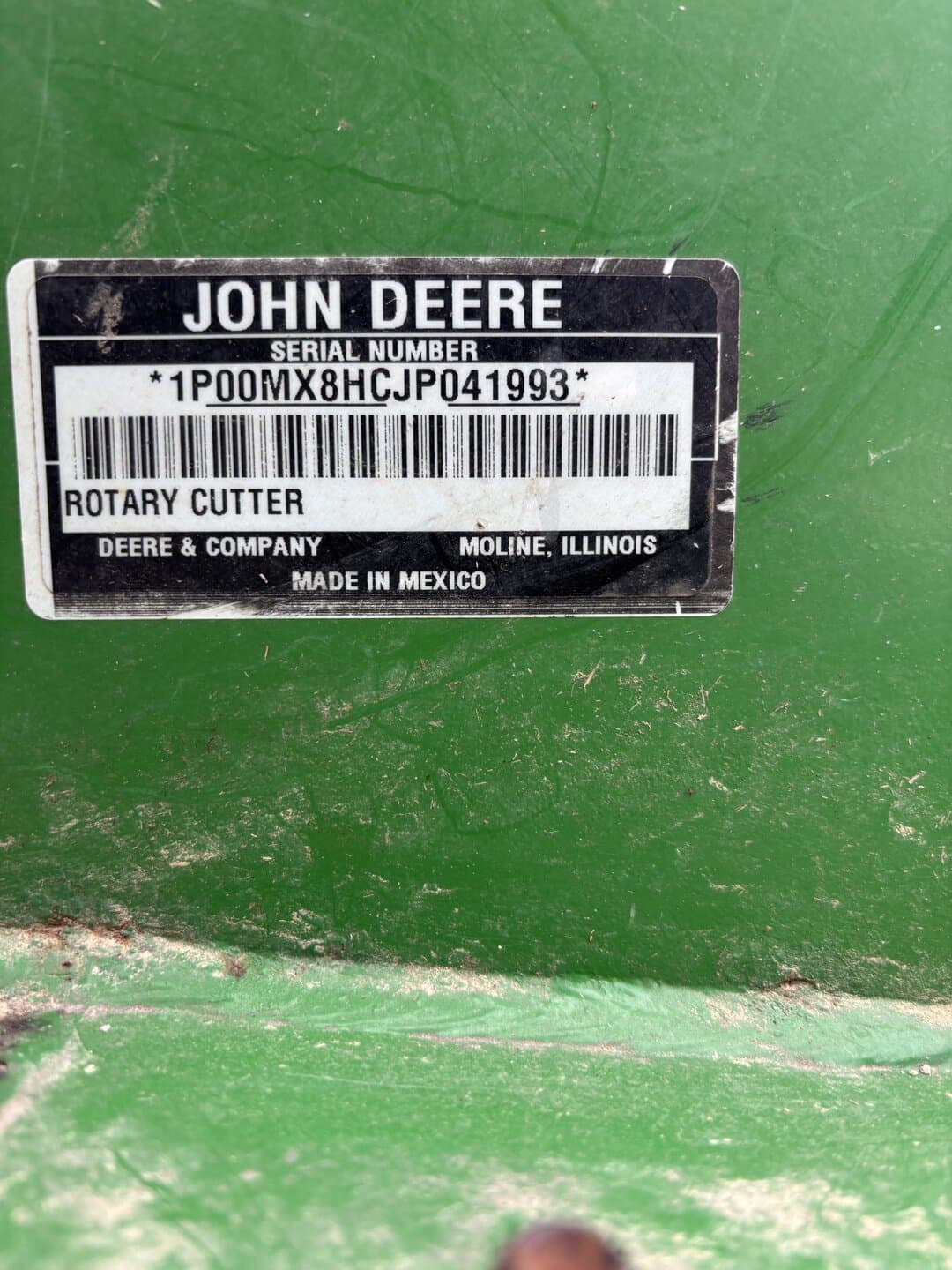 Image of John Deere MX8 Image 1