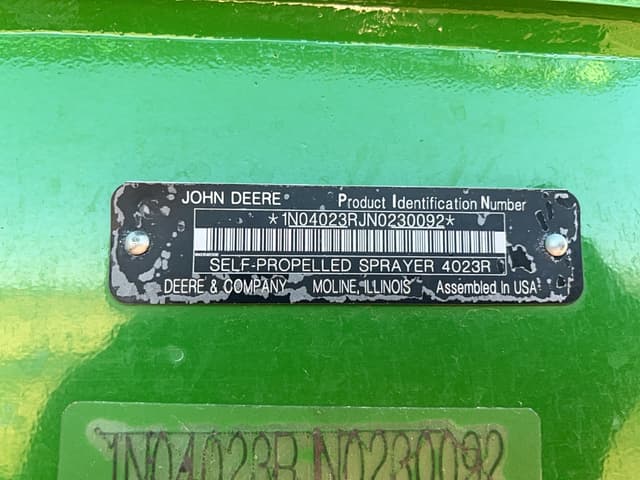 Image of John Deere R4023 equipment image 1