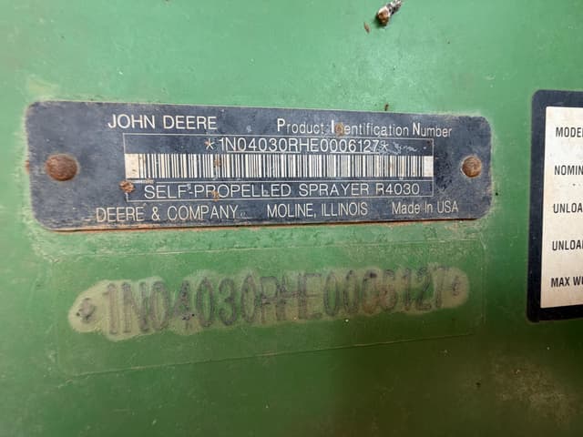 Image of John Deere R4030 equipment image 1