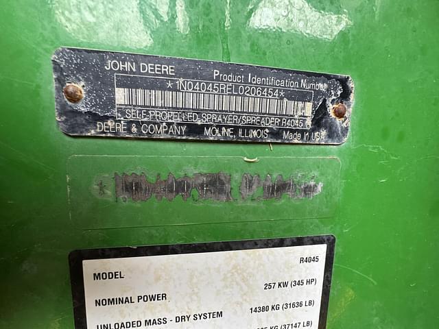 Image of John Deere R4045 equipment image 2