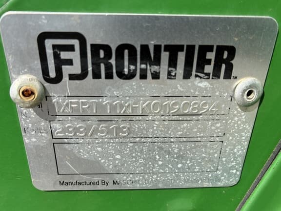 Image of Frontier RT1157 equipment image 4