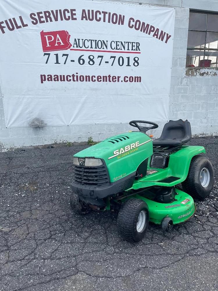 John deere sabre discount riding lawn mower