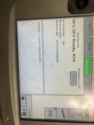 Image of John Deere StarFire 3000 Image 1