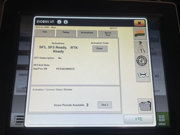 Image of John Deere StarFire 6000 equipment image 3