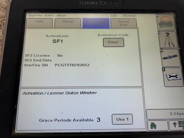 Image of John Deere StarFire 3000 equipment image 3