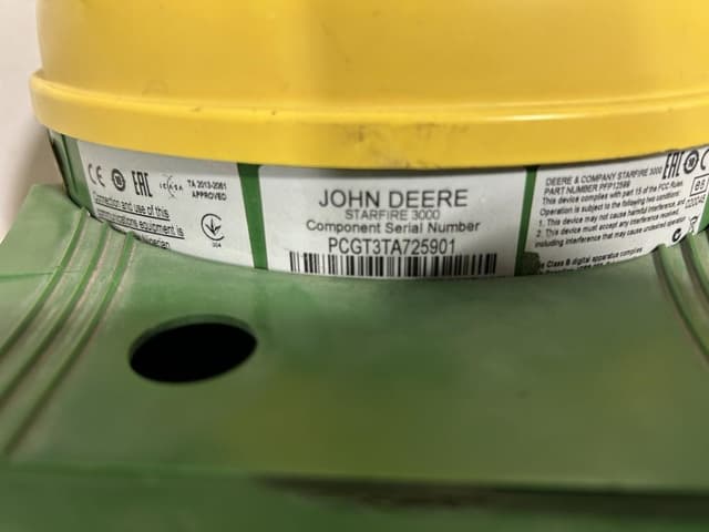 Image of John Deere StarFire 3000 equipment image 3