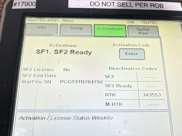 Image of John Deere StarFire 3000 equipment image 4