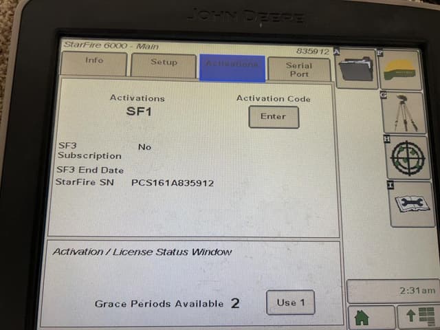 Image of John Deere StarFire 6000 equipment image 4