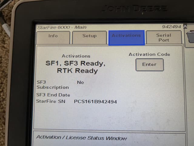 Image of John Deere StarFire 6000 equipment image 4