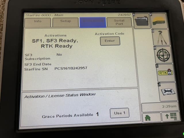 Image of John Deere StarFire 6000 equipment image 4