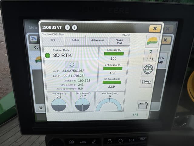 Image of John Deere StarFire 6000 equipment image 4