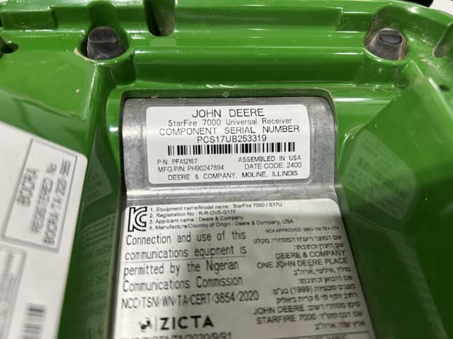Image of John Deere StarFire 7000 equipment image 4