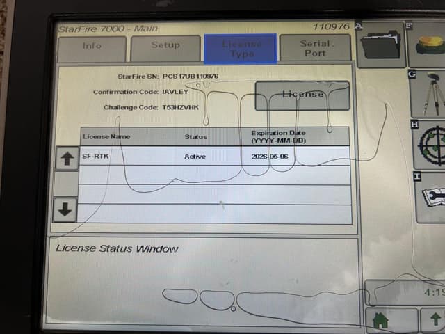 Image of John Deere StarFire 7000 equipment image 4