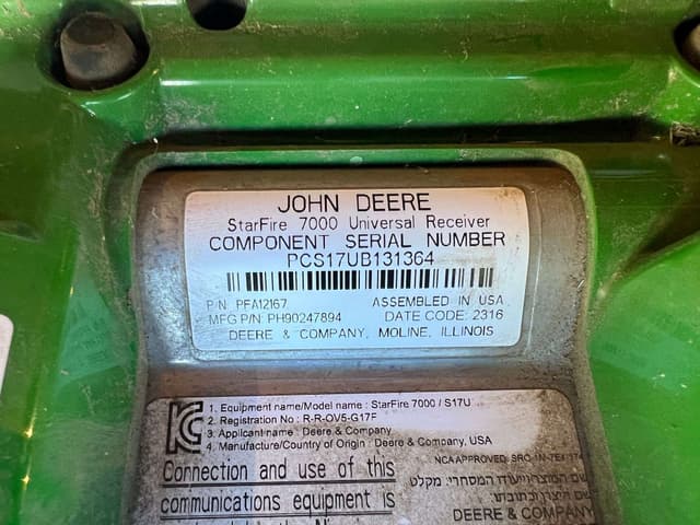Image of John Deere StarFire 7000 equipment image 4