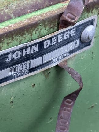 Image of John Deere T0331 equipment image 4
