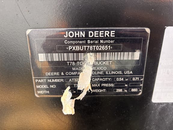 Image of John Deere Worksite Pro T78 equipment image 4