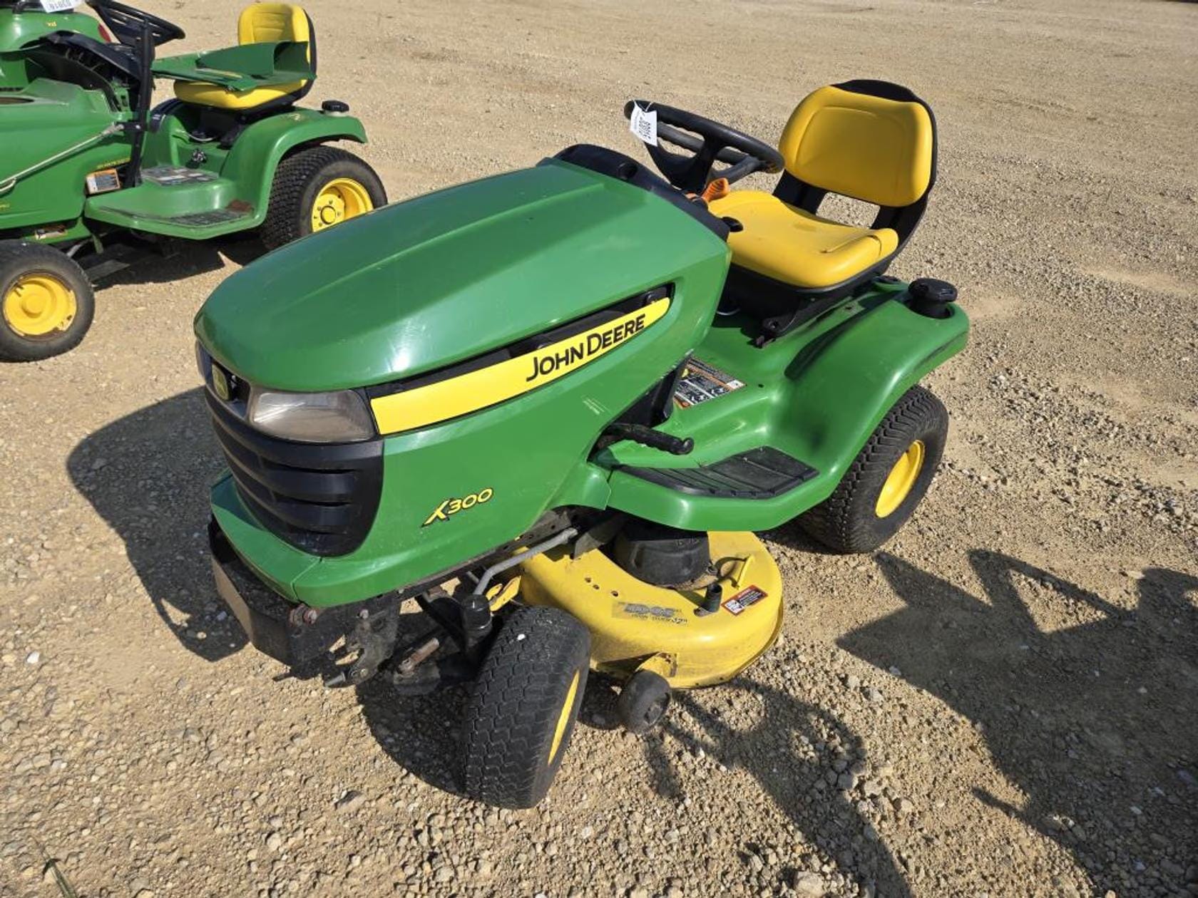 John Deere X300 Equipment Image0