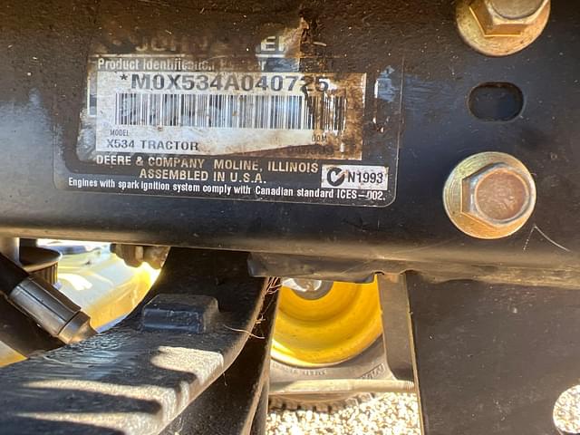 Thumbnail image John Deere X534 30