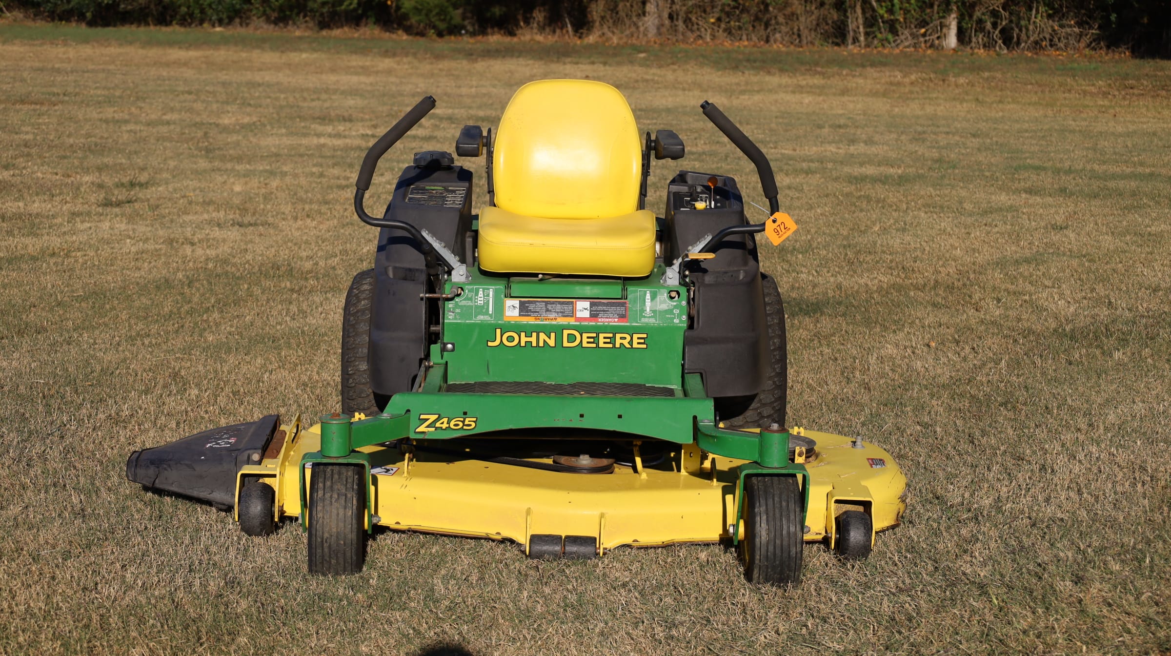 2012 John Deere Z465 Equipment Image0