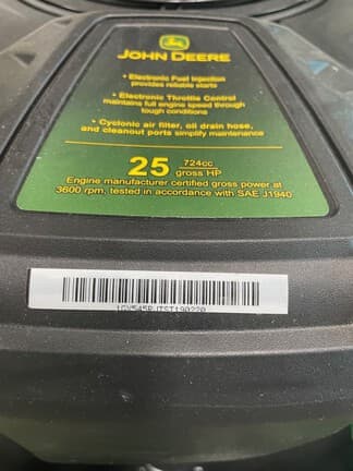 Image of John Deere Z545R equipment image 2