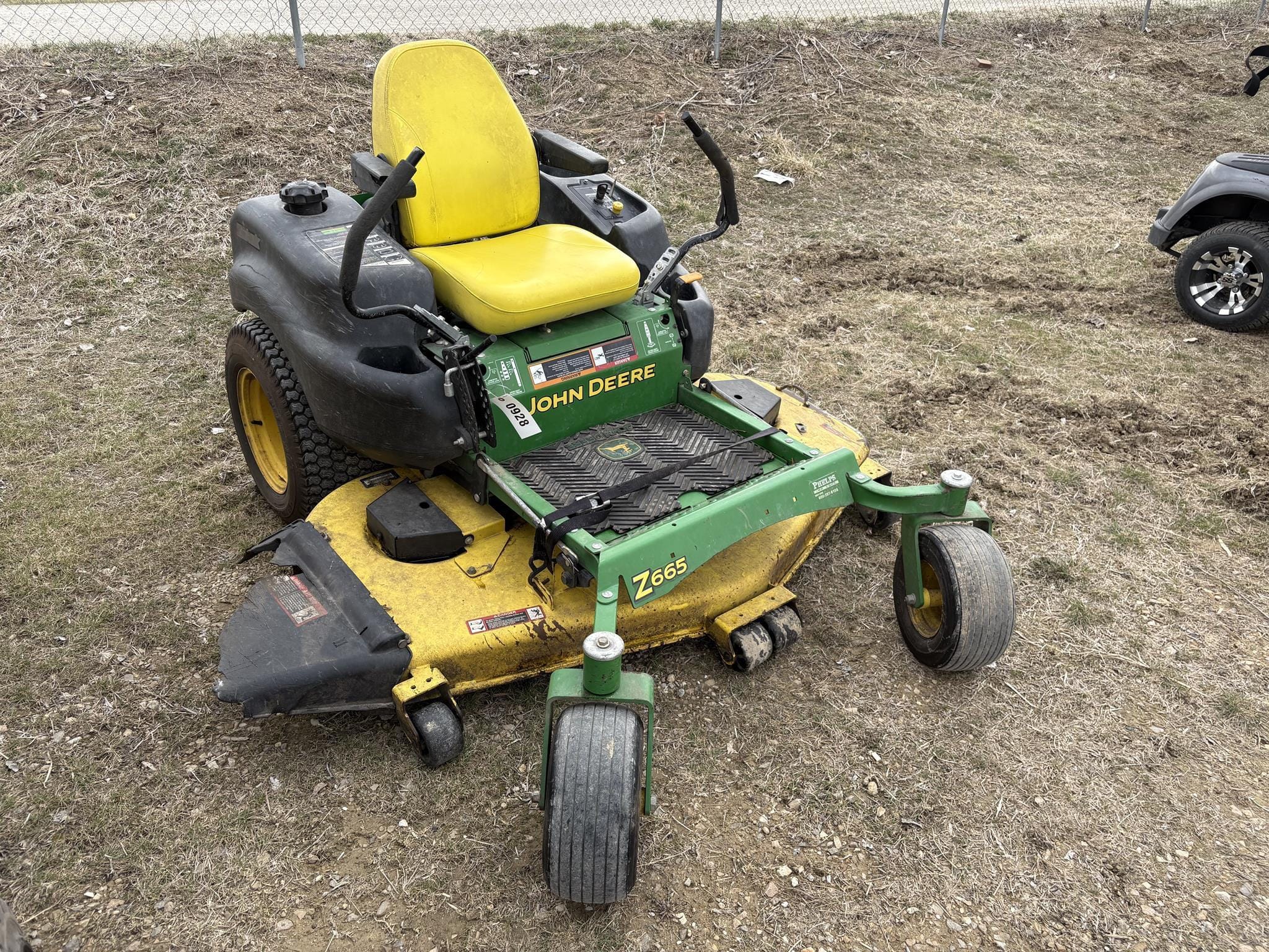John Deere Z665 Equipment Image0