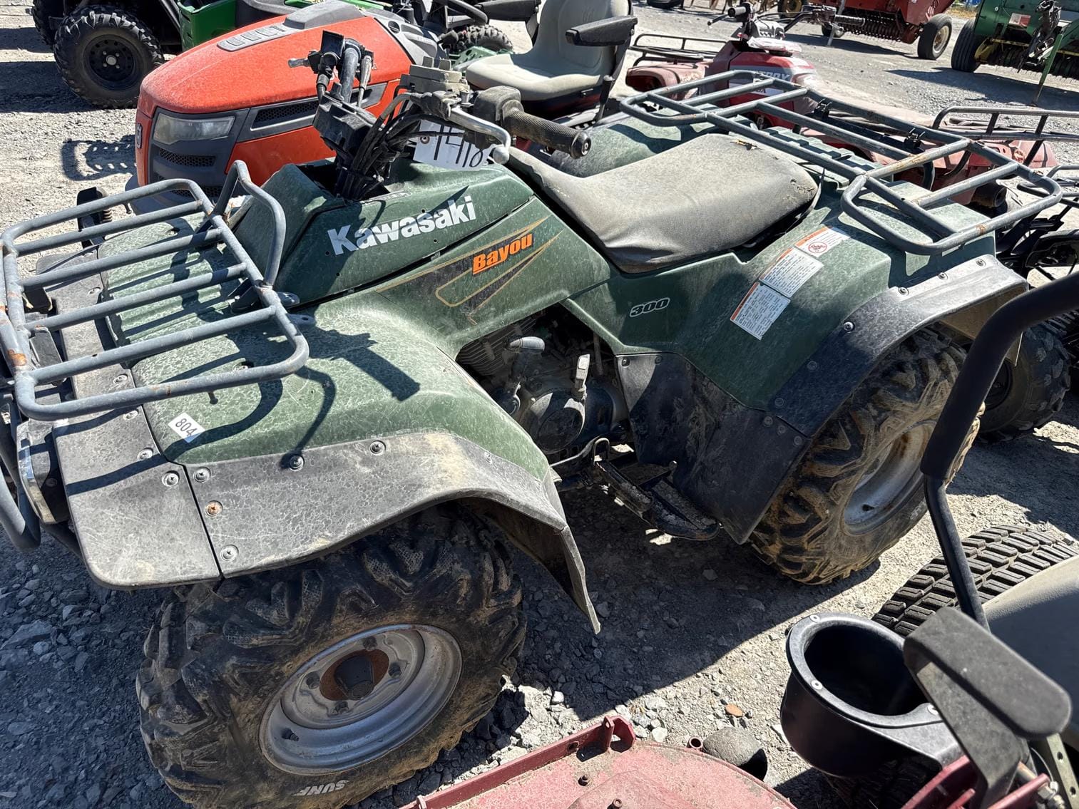 Kawasaki Bayou 300 Equipment Image0