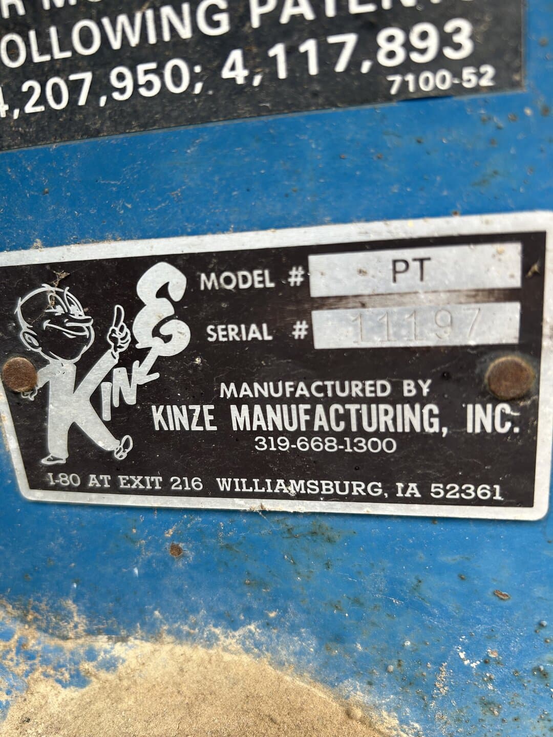 Image of Kinze PT6 Image 1