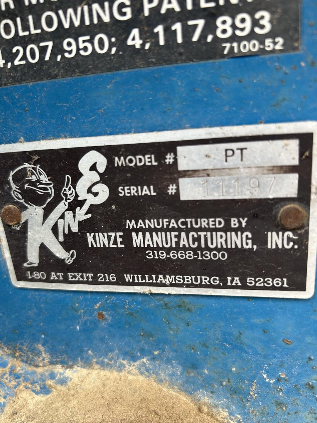 Image of Kinze PT6 Image 1