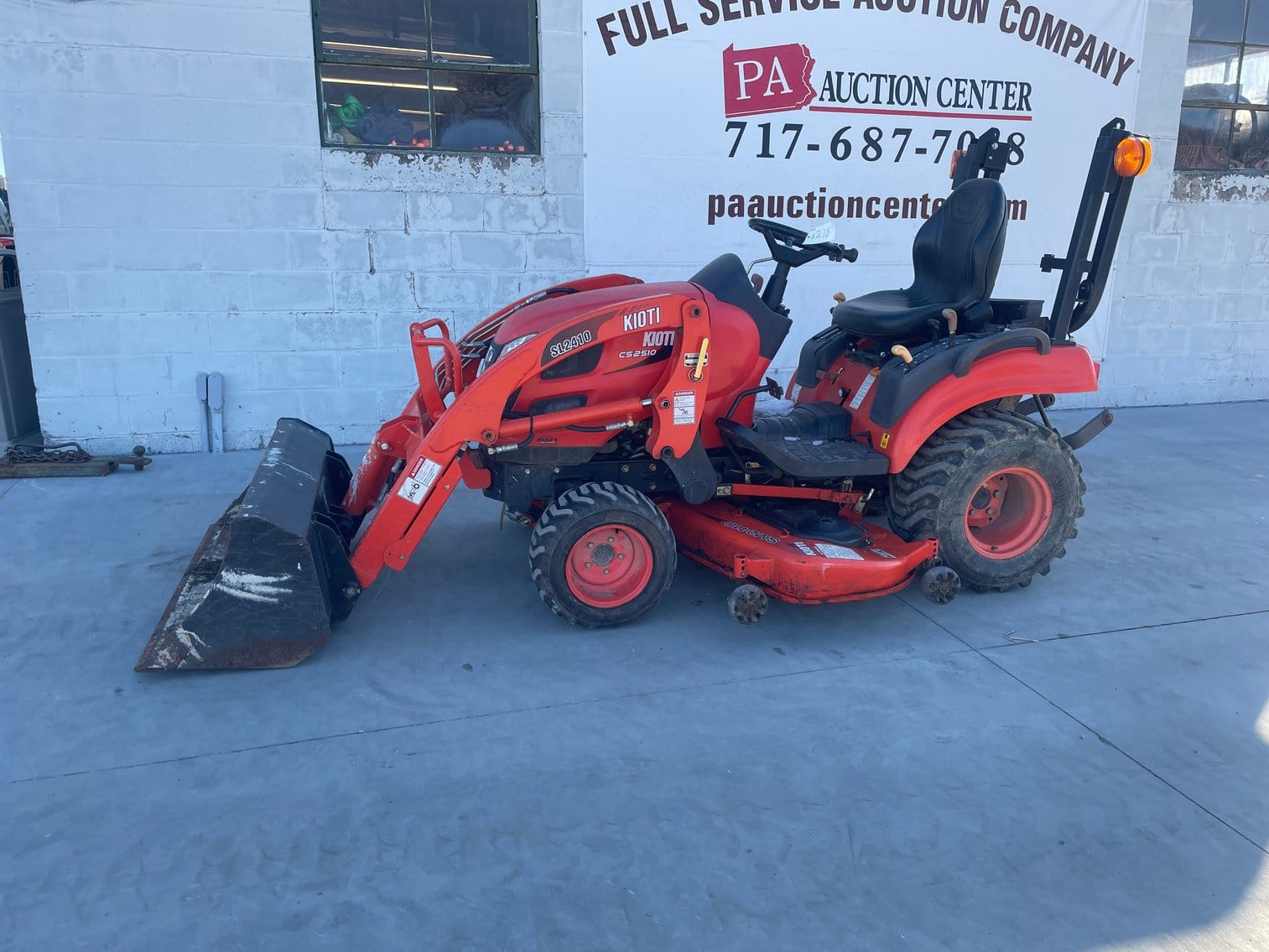 Kioti CS2510 Equipment Image0