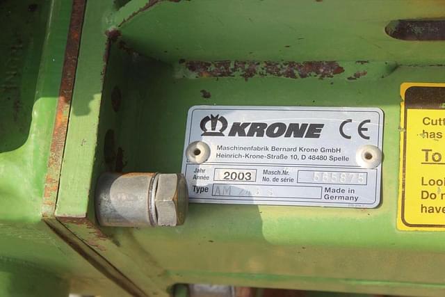 Image of Krone AM243S equipment image 3