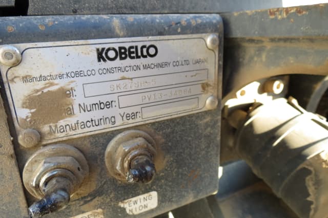 Image of Kobelco SK270SR-5 equipment image 2