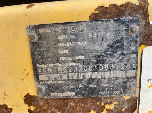 Image of Komatsu PC130 equipment image 4