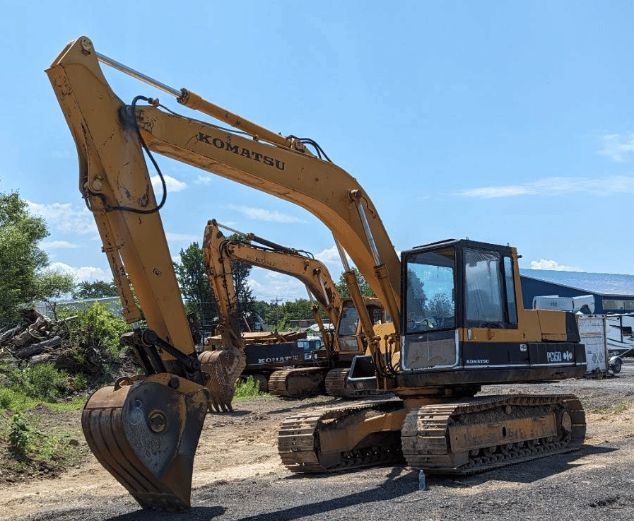 SOLD - Komatsu PC150-3 Construction with 7,790 Hrs | Tractor Zoom