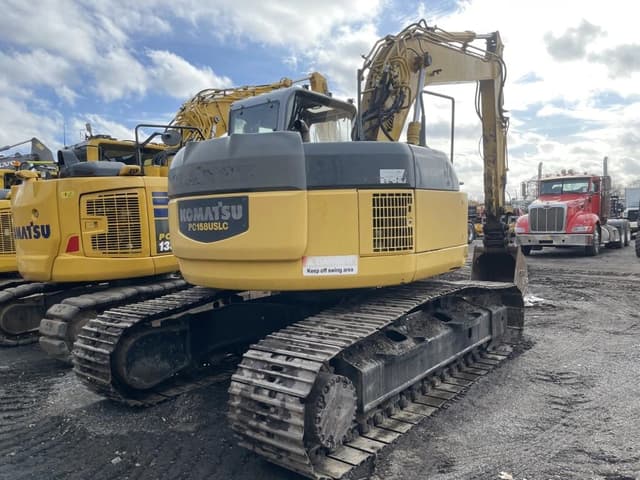 Image of Komatsu PC158USLC equipment image 4