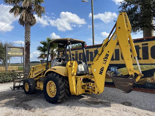 Image of Komatsu WB140 equipment image 1